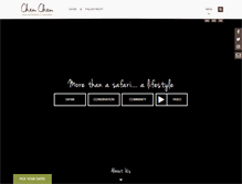 Tablet Screenshot of chemchemsafari.com